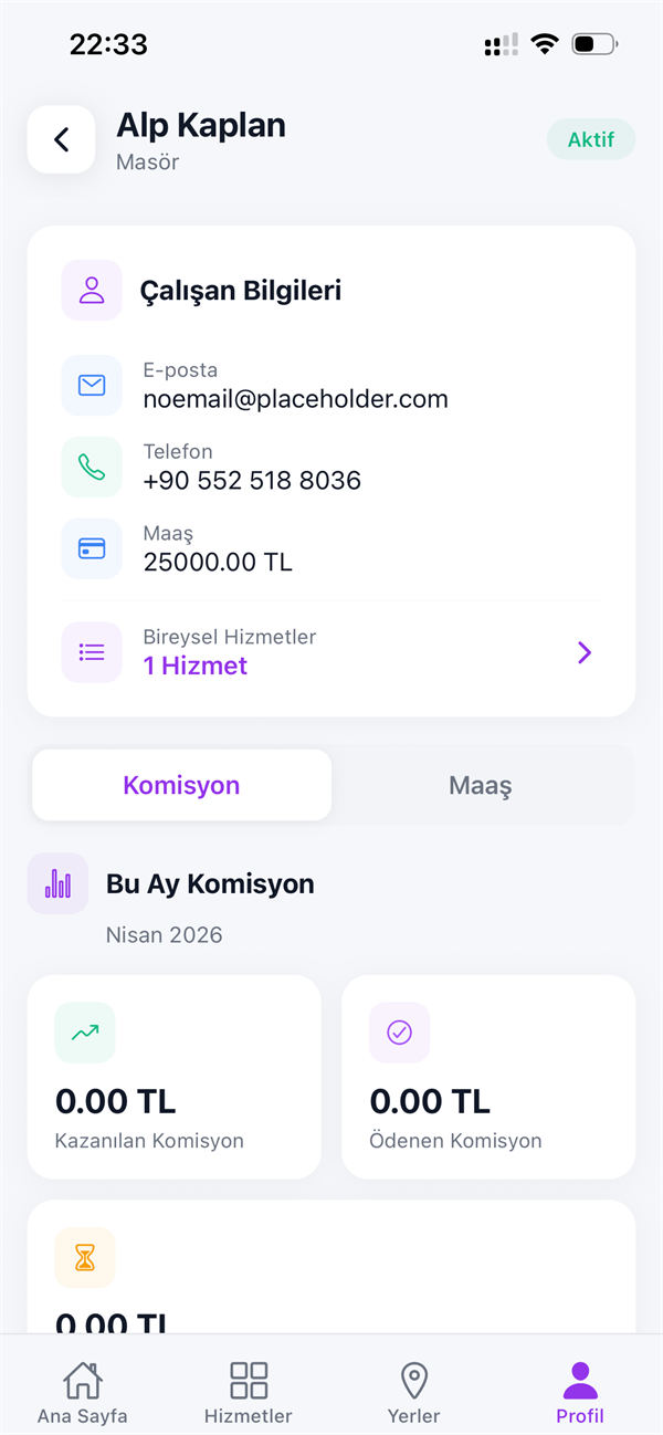 ZindeFit mobil uygulama ekranı 7
